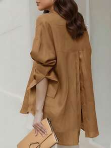 New Fall Fashion Clothes For Plus Size Women Tops Long Sleeve Button Down Shirt Dressy Tops And Blouses