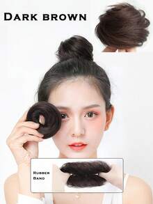 Elegant Women's Hair Accessory, Elastic Hair Tie, Heat Resistant, Versatile Design, Suitable For All Hair Types, Secure Fit, Perfect For Daily Wear And Various Occasions. - Multicolor - View 19