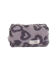 1pc Pillow-Shaped Pencil Case, Different Color Heart Pattern Design Stationery Storage Bag, Used For Writing Pen Eraser And Ruler Storage Pencil Case, Office Desktop Finishing Necessities, Essential School Supplies For The Back-To-School Season - Multicolor - View 18
