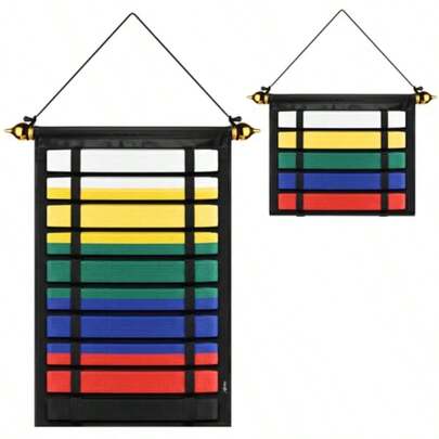 XZGB Karate Belt Display Rack Holds 10 Belts Taekwondo Belt Display Holder Martial Arts Belt Organizer Folding Design Jiu Jitsu Belt Hanging Holder For Martial Arts Learners Belt NOT Included