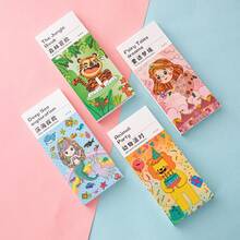 1/2pcs Kids Game Coloring Book, Interactive Treasure Hunt Coloring Book With Hidden Patterns - Memory And Color Recognition Brain Skill Training, Enhances Focus, Observation And Fine Motor Skills, Suitable For Classroom Learning, Back To School Season And Christmas/Easter Gifts (Multi-Color), Durable Travel Educational Cards For Home And School - Multicolor - View 10