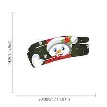 Pegatinas de Navidad para ventana divertidas calcomanías de doble cara de Papá Noel muñeco de nieve gnomo de elfo para decoración navideña de parachoques de ventana de coche muñeco de nieve de doble cara 5 unidades - como en la foto - Ver 2