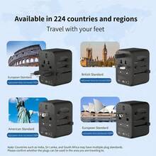 PHILIPS SPB1005B/93 Multi-Country Adapter, 4-Port USB Charging, Intelligent Current Distribution, Travel And Home Desktop Charging Station. - EU C Type Plug(220-240V) - View 8