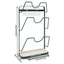 Pot Lid Racks - 흑녹색 - 보기 2