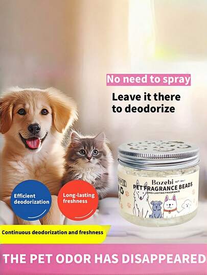 1 st. luktborttagare för husdjur, luktborttagare för inomhuskatt och hund, luktborttagare för inomhusbruk, luktborttagare för deodorant, luftfräschare, luktborttagare för husdjur, stelnad, långvarig doft