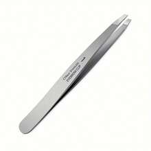 A Professional Stainless Steel Tweezers For Hair Removal - Perfect For Removing Facial Hair, Ingrown Hairs, And Splinters - 銀色 - 查看 4