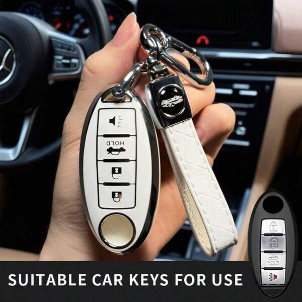 TPU Car Remote Key Case Cover Shell For Nissan Qashqai X-Trail T32 T31 Juke J10 J11 Kicks Tiida Pathfinder Note For Infiniti