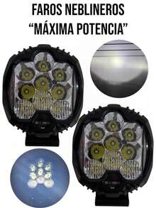Faro De Reversa En Led Con Contorno Rgb 12/24v 2 Piezas - RGB - Ver 3