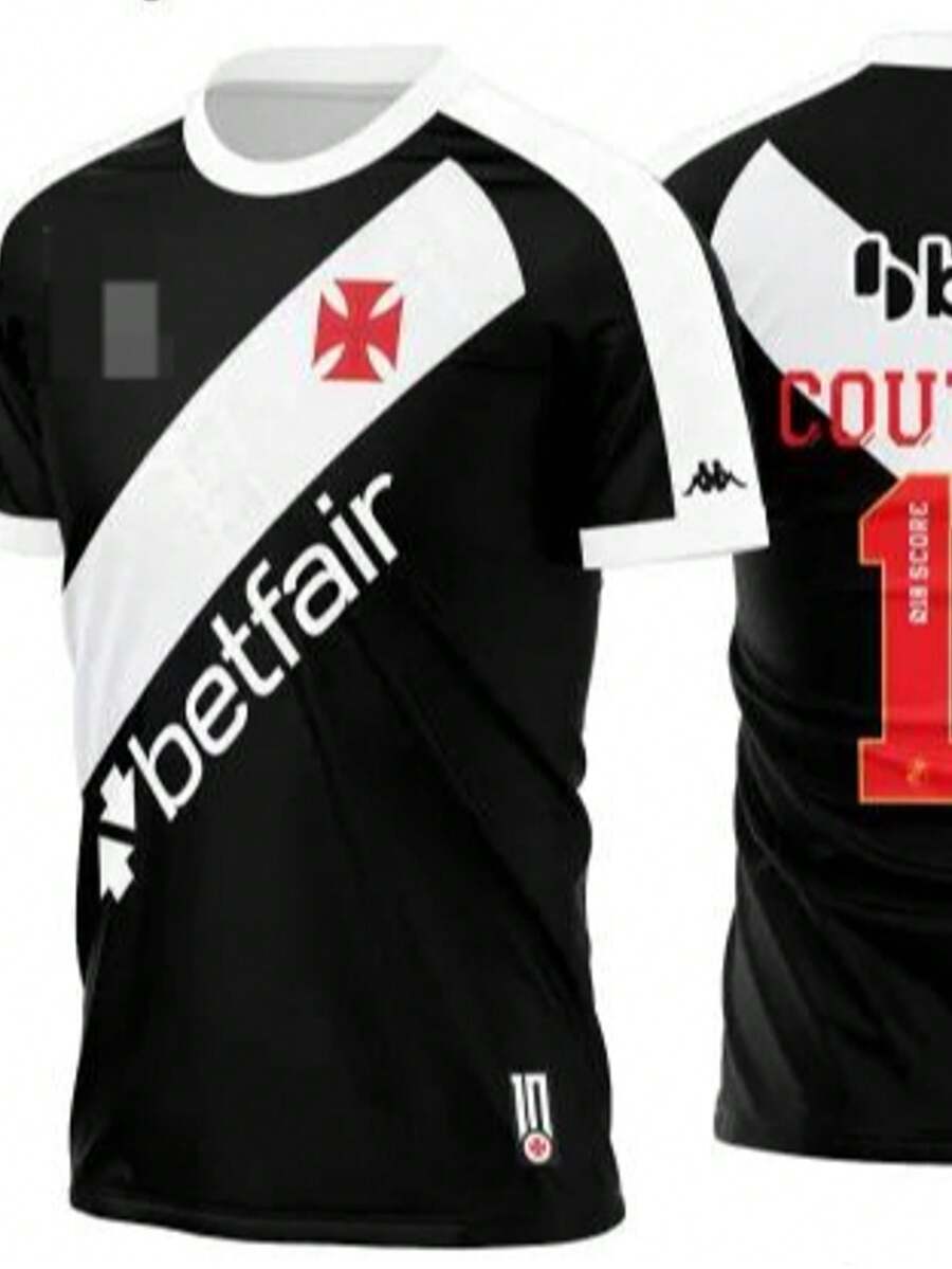 25/26 New Vasco Beige Uniform Fan Version - Đen G - Xem 1