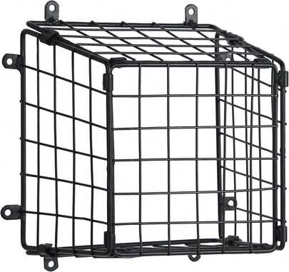 Dryer Vent Cover Guard Outside, Dryer Exhaust Vent Cover Bird Guard Protector To Prevents Birds From Entering, Universal Bird Cage For 3" To 4" Bathroom Outdoor Exhaust Ventilation Fan, 7"X7"X4.5"