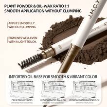 J.M.C.Y 三角笔尖眉笔，持久防水防晕染，打造自然眉妆，适合初学者 - E02 Deep Woodland Brown - 查看 8