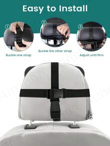 1pc 360 Degree Panoramic Baby Car Rearview Mirror, Suitable For Rear-Facing Babies, Wide And Clear View, Car Rearview Baby Child Reversing Mirror - Multicolor - View 6