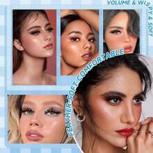 KEVKEV Lash Extension Kit 280pcs Volume Lash Clusters 100D Lash Clusters Kit 10-18mm Individual Lashes Kit With Lash Bond And Seal,Lash Tweezers Thick Lash Extension Kit DIY At Home(0.05D,100DD) - MàuA - Xem 9