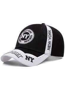 New Embroidered NY Letter Baseball Cap, Suitable For Outdoor Sports And Travel, Essential Snapback Hat - Little NY - View 8