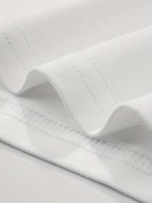 Áo thun dài tay cổ lửng mùa xuân/thu dành cho nam, thích hợp mặc thường ngày khi đi dã ngoại. - trắng - Xem 6