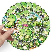 50pcs/Pack Retro Aesthetic Turtle Meme Stickers, Reusable Decorative Stickers With Inspirational Quotes, Vibrant Colors, Asymmetrical Shapes, Suitable For Water Bottles, Laptops, Skateboards, Notebooks, Scrapbooks And Party Supplies | Graffiti Style | Stickers, Fun Stickers - Multicolor - View 9