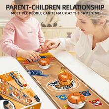 桌面足球、篮球、保龄球游戏 - 多功能互动桌面玩具，适合男孩，家庭聚会适用 - 彩色 - 查看 7