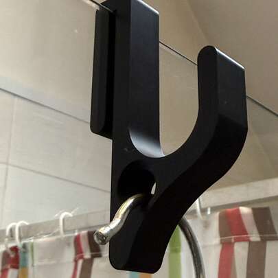 Multi-Tier Bathroom Shelf - Plastic Shower Caddy With Hooks, No Drilling Required For Installation. Space-Saving, Can Hold Shampoo, Towels, Kitchen Utensils. Ideal For Renters, Organizers And Households. Also A Great Housewarming, Christmas, New Home Gift.