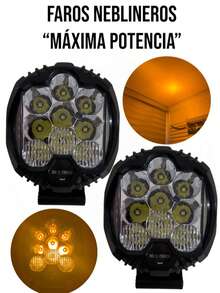 LED Reverse Light With Amber Outline 12/24v 2 Pieces - Amber - View 2