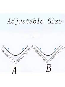 1根可调节不锈钢L型浴帘杆，可伸缩不锈钢L型浴帘轨道，弧形浴帘杆，无需钻孔安装，适用于浴室、浴缸、服装店、浴帘杆，L型黑色、不锈钢、白色浴帘杆，不锈钢转角浴帘杆，适用于浴室、浴缸、服装店、私人空间 - 彩色 - 查看 9