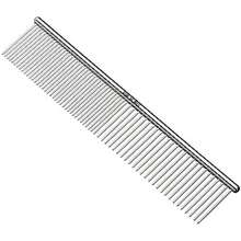 Andis 68550 - Peine de acero inoxidable para nudos, tapetes y depilación suelta, herramienta de dematación efectiva, cómoda, ligera, portátil y segura para perros, gatos y mascotas, plata, 7-1/2 pulgadas(Small) - Multicolor - Ver 1