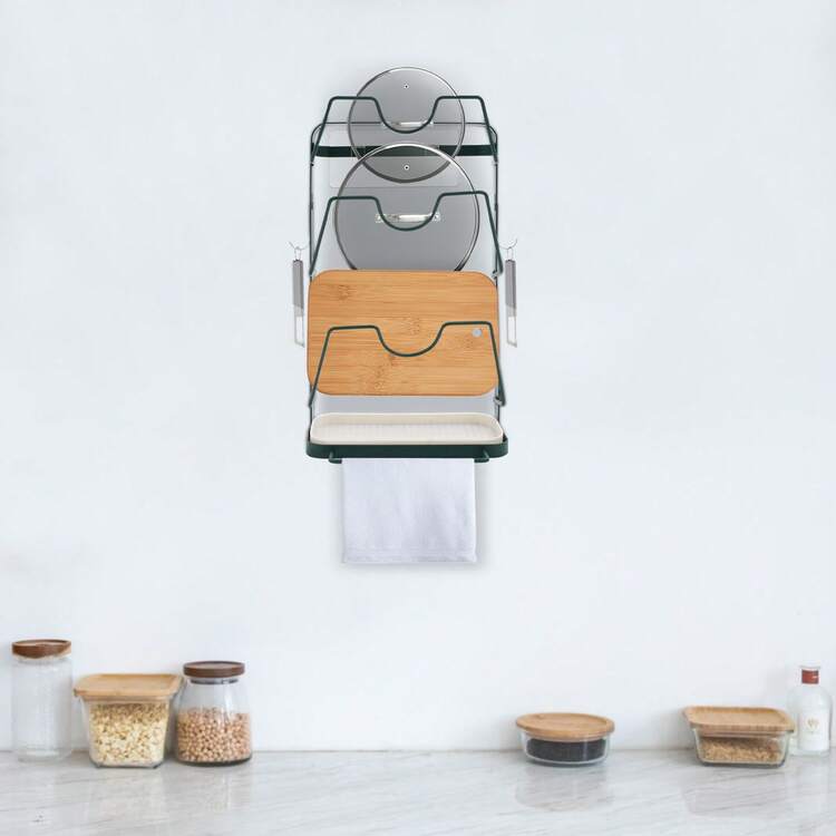 Pot Lid Racks - Dark Green - View 6