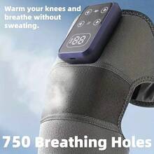 Wireless Leg Massager With LCD Display, 3 Vibration Modes & 5 Temperature Settings, Compact & Convenient For Personal Use Or Gift