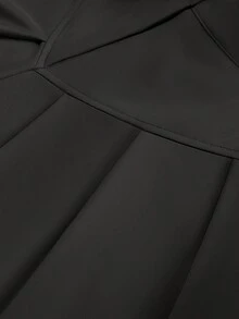 Women's Casual High Waist Zipper Front Carrot Pants, Suitable For Commuting In Autumn Black Spring - Black - View 10