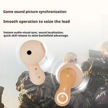 Husă de transport pentru animale de companie Lenovo Xiaoxin, căști wireless Bluetooth 5.4, driver dinamic extra-mare de 13 mm, durată lungă de viață a bateriei, încărcare rapidă, potrivire confortabilă pentru sincronizarea audio-video în jocuri - Albastru - Vizualizare 4