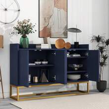Storage Cabinets - Navy Blue - View 3