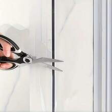 1条装防水透明厨房胶带 - 自粘式，防霉防污，适用于水槽缝隙、家居装饰、裂缝修补，粘合顺滑，无缝设计，高强度粘合剂，耐用材质，自粘条，适合DIY爱好者，家居必备用品 - 彩色 - 查看 9