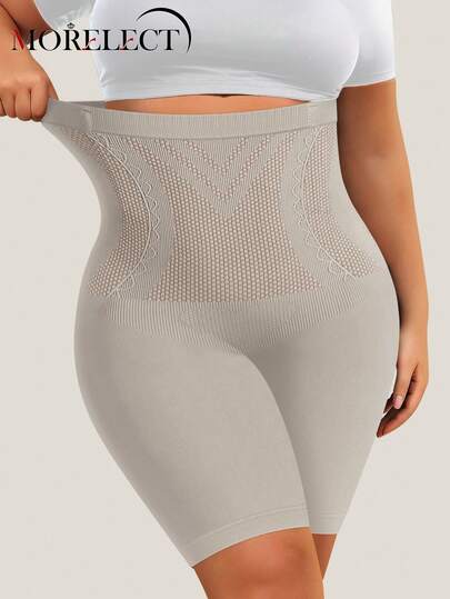 Morelect Plus Size Women Shapewear High Waist Shaping Shorts, Slimming & Comfortable