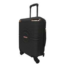 Nueva moda de 20 pulgadas rueda universal equipaje de viaje retro estilo portátil caja de tirador maleta de negocios - Negro - Ver 10