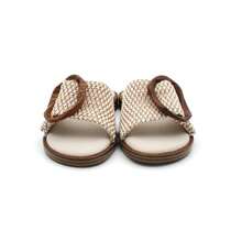 Carmela Sandales plates pour femmes - Beige - Voir 6