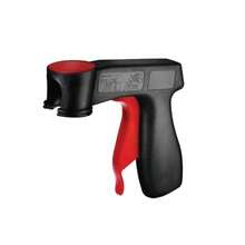 3PCS Spray Can Gun Pistol Grip Aerosol Paint Bottle Trigger Handle Universal Plastic - Black - View 2