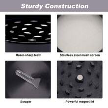 这款两件套包括一个卷烟托盘和一个50毫米研磨器。这款多功能研磨器，锌合金材质，四层设计，搭配金属卷烟托盘，是一款非常适合圣诞节/生日礼物或派对礼品的家用工具。