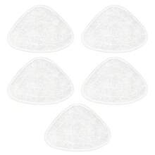 DLAIMI 1/3/5片装替换拖布，适用于O-Cedar蒸汽拖把/MOP Plus，柔软超细纤维材质，适用于各种地板、厨房、浴室、客厅，轻松吸附毛发和碎屑，可水洗，白色，清洁工具配件，返校季/圣诞节 - 白色 - 查看 14