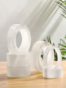 1pc Heavy Duty Double Sided Tape - Reusable, No Trace, Strong Adhesive, Multi-Purpose, Removable, Washable, Suitable For Jack Plate, Hooks, Mats, Murals, Double Sided Tape Fixing Randomly Cut Strong Adhesive Multiple Scenarios Can Be Used