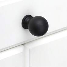 1pc Gold Single Hole Round Knob Hook Suitable For Cabinet - Multicolor - View 5