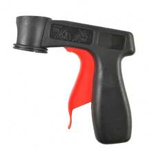3PCS Spray Can Gun Pistol Grip Aerosol Paint Bottle Trigger Handle Universal Plastic - Black - View 10