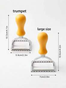 1pc Small/Large Square Plastic Handled Dumpling Mold Pastry Cutter