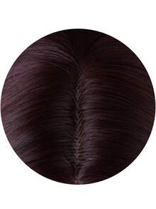 自然逼真的26英寸红棕色长波浪卷发耐热合成假发，中分设计，适合日常和派对佩戴 - 彩色 - 查看 6