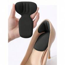 1 Pair/2 Pairs Heel Grips Liner Cushions Inserts For Loose Shoes, Heel Pads Snugs For Shoe Too Big Men Women, Filler Improved Shoe Fit And Comfort, Prevent Heel Slip And Blister  Plain    Basics  Cute    Plain / Plain Toe