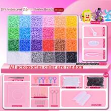 2.6mm DIY Craft Material Set, Suitable For Arts And Crafts Creation, Includes Beads And Assorted Accessories, Ideal For Making Christmas And Other Holiday Gifts (Accessories And Beads In Random Colors) - Multicolor - View 11