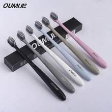 软毛牙刷，全新研发的螺旋刷毛牙刷，家用牙刷，情侣套装，独立包装，专为去除牙菌斑、烟渍、咖啡渍和其他顽固污渍而设计，美白牙齿，适用于正畸矫治器及咖啡渍。透明独立刷盖提供双重安全卫生保护。 - 彩色 - 查看 8