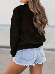 Ohana Means Family - Womens T-Shirt - Lilo - Stitch - Film - Animation - Hawaii_583_t1 - 黑色 - 查看 2