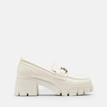 Mocasines para mujer DREAM PAIRS, mocasines de plataforma y chunky con slip on para uso casual