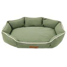 1pc Dog/Cat Bed, Suitable For Small/Medium/Large Dogs, All Season, Scratch & Bite Resistant, Machine/Hand Washable, Soft & Comfortable Fabric, Waterproof & Anti-Slip, Pet Sleeping Mat (Refer To Size Chart In Detail Images)