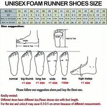 Foam Runner Sneakers Cloud Slides Pillow Sandals Sports Shoes Non-Slip Lightweight Walking Shoes Fashion Outdoor Indoor Beach Sandals For Women Men - A - Xem 9