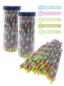 50张卷烟纸，预卷烟锥，香烟纸和烟管，超薄慢燃喇叭形卷烟纸，吸烟配件，礼品套装，情人节礼物，新年礼物，家居装饰圣诞礼物